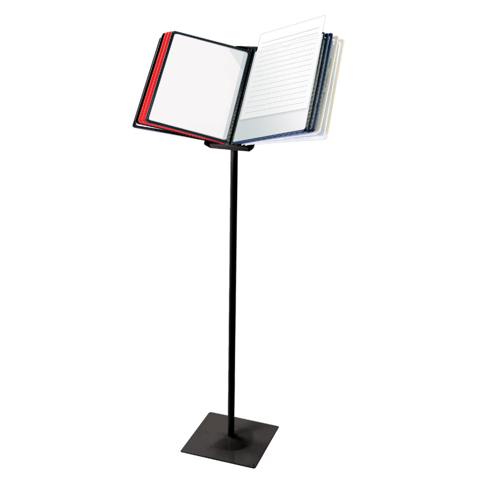 Демосистема напольная А4 на 10 панелей Brauberg Solid металлическая 236725 , 